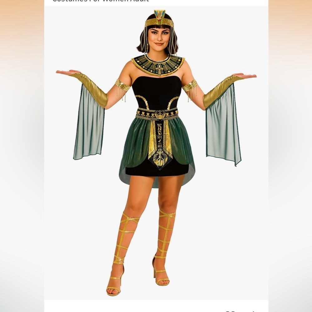 NWT Women’s Egyptian Queen of the Nile Costume - Large